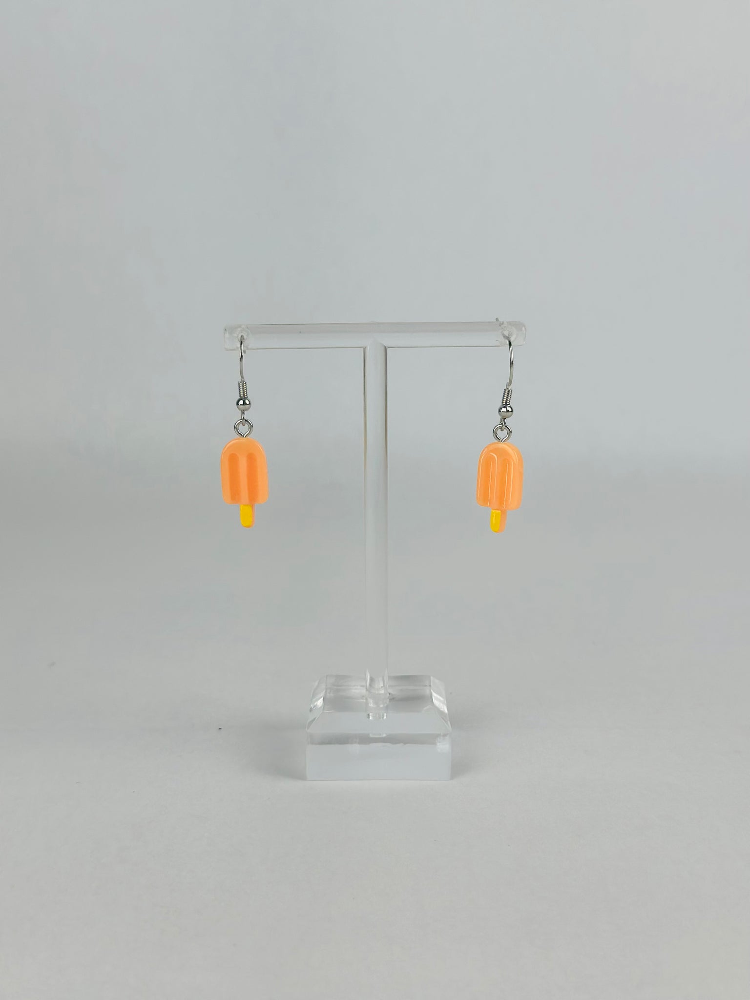 Orange Popsicle Earrings