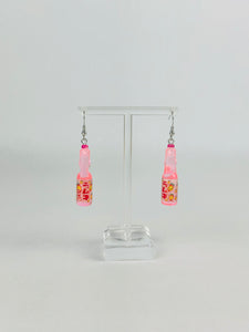 Ramune Strawberry Flavour Earrings