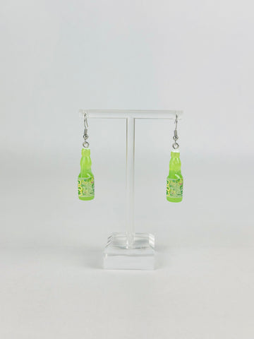 Ramune Green Flavour Earrings Mini