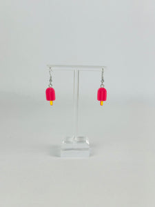 Magenta Popsicle Earrings