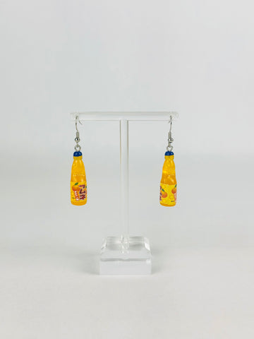 Ramune Orange Flavour Earrings Mini