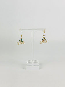 Christmas Carol Earrings