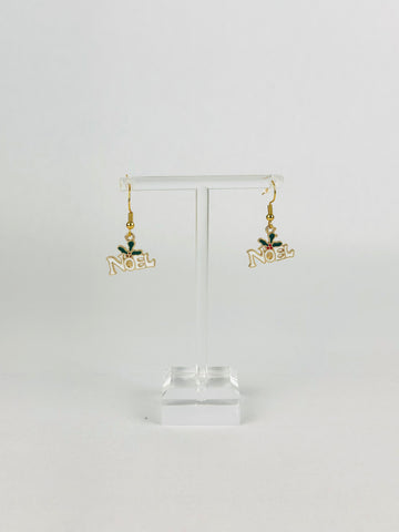 Christmas Carol Earrings