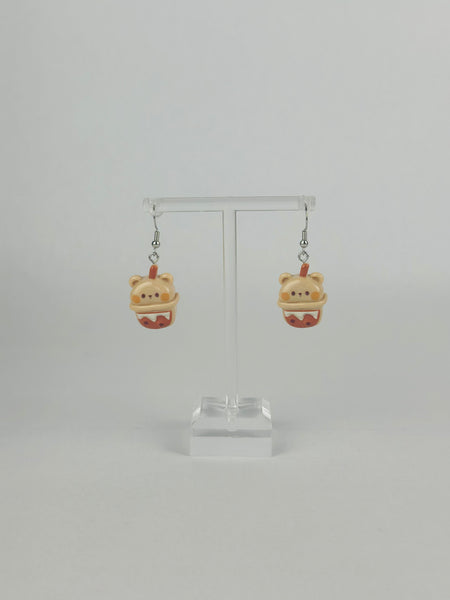 Cubby Bear Boba Earrings