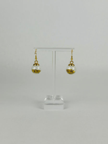 Gold Ornament Earrings