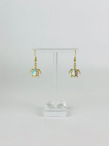 Holographic Turtle Earrings