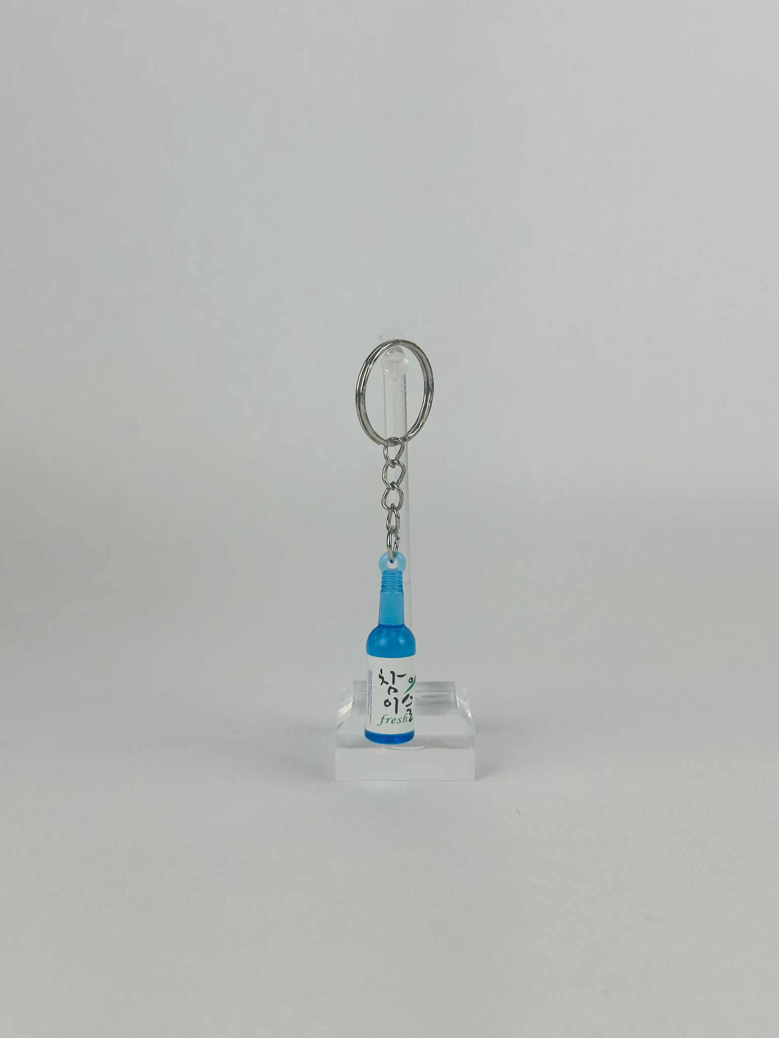 Blue Soju Keychain