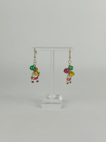 Jingle Bell Rock Santa Earrings