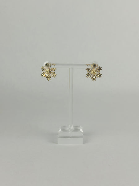 Jolly SnowFlake Studs