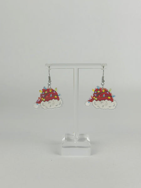 Santa Hat Earrings