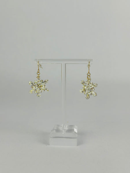 Crystal SnowFlake Earrings