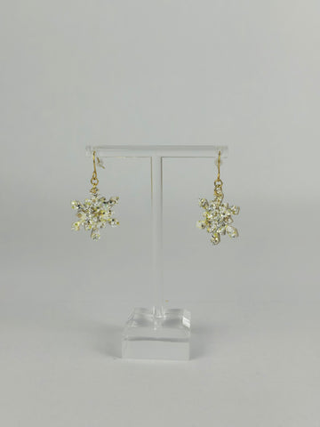 Crystal SnowFlake Earrings