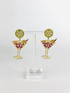 Rhinestone Wine Glass