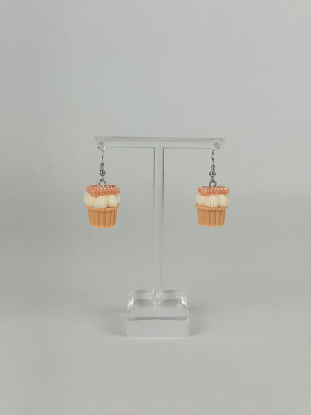 Vanilla Crumble Cupcake Earrings