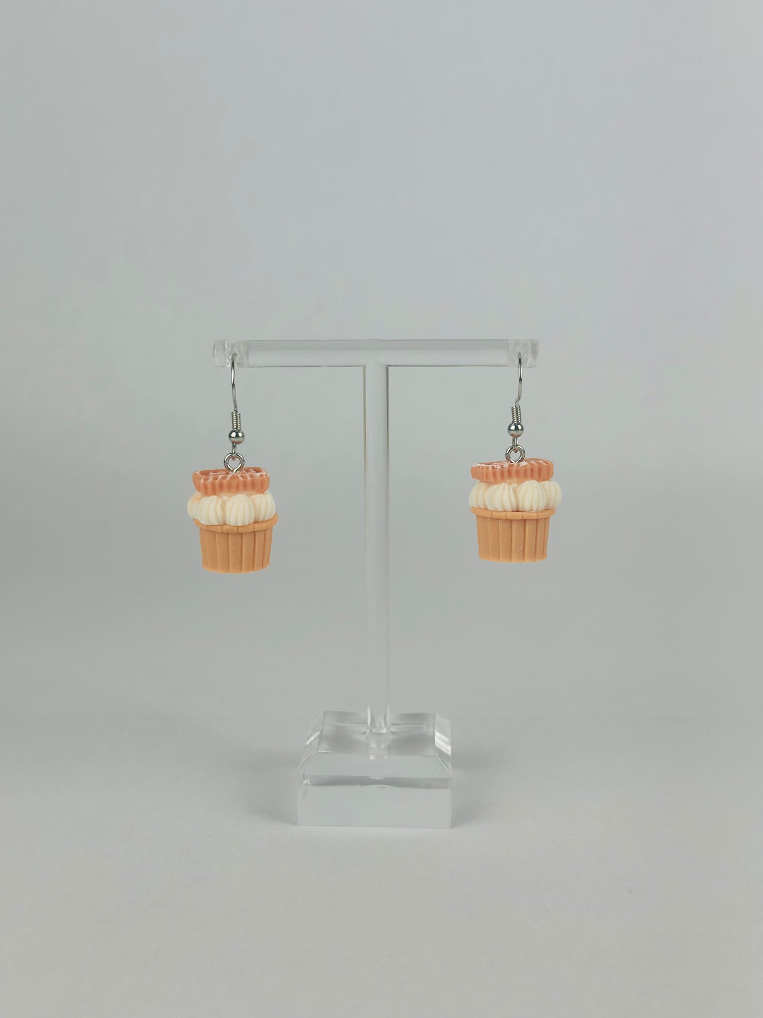 Vanilla Crumble Cupcake Earrings