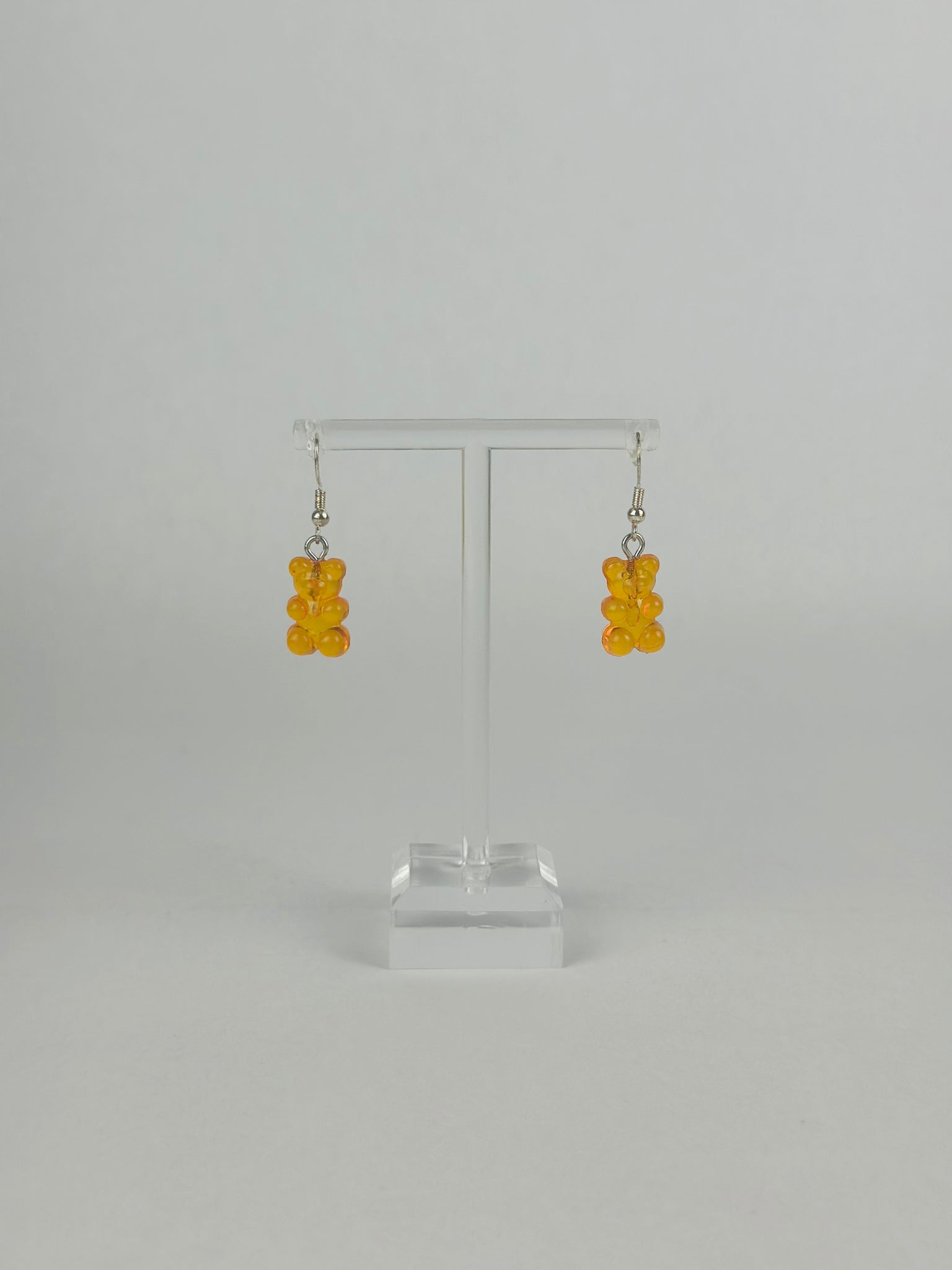 Orange Gummy Bear Earrings