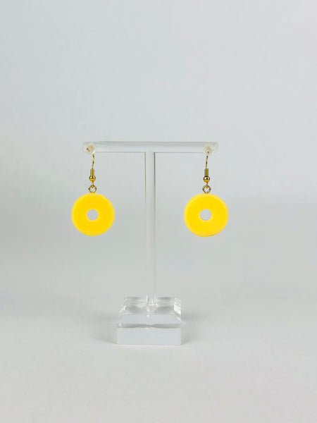 Sprinkled Vanilla Donut Earrings