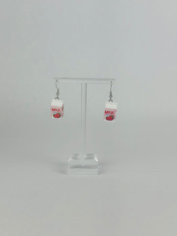 Strawberry Milk Earrings