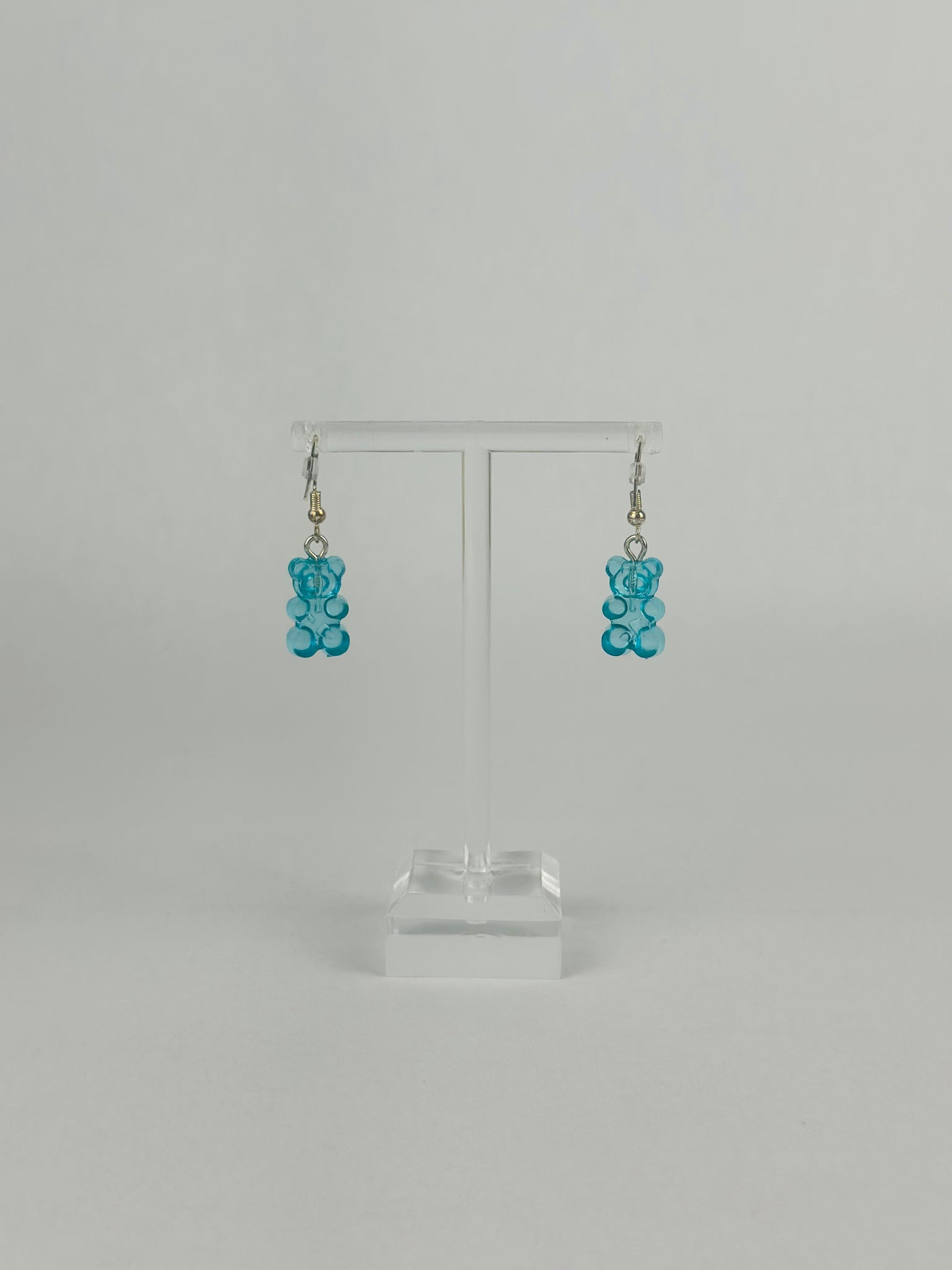 Blue Gummy Bear Earrings