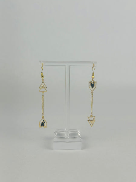 Classic Modern Arrow Earrings