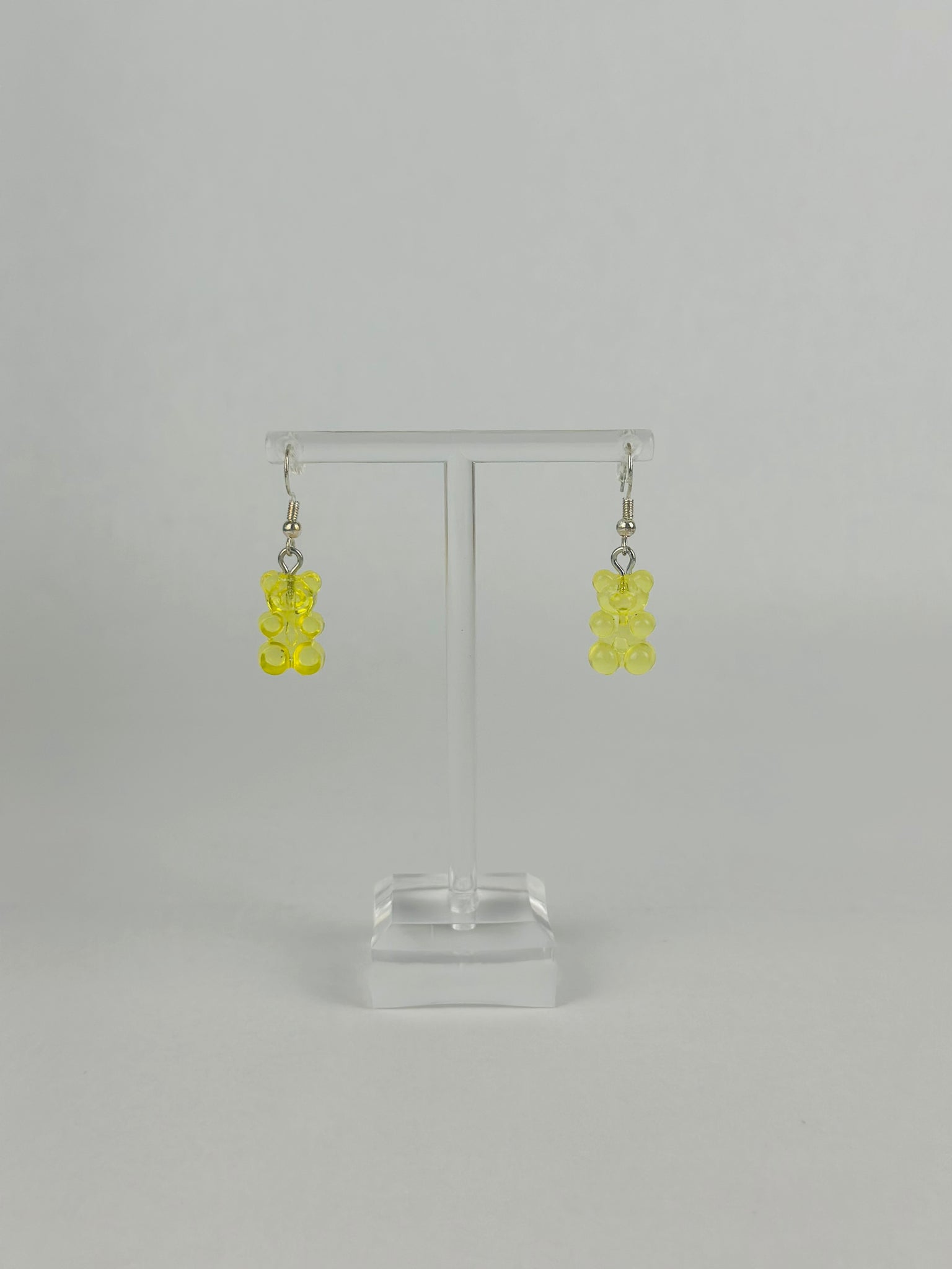 Yellow Gummy Bear Earrings