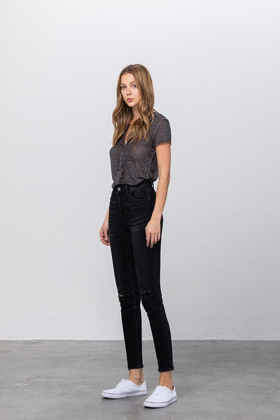Ivorie High Rise Jeans