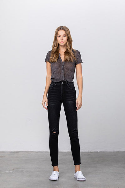 Ivorie High Rise Jeans