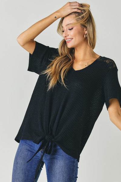 Leia Top - Black