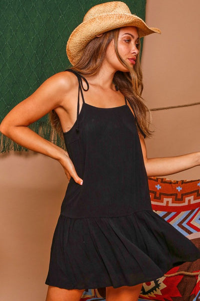 Aviva Mini Dress - Black