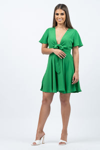 Alexa Mini Dress Green