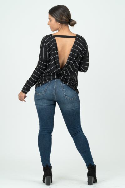 Camille Twist Back Top